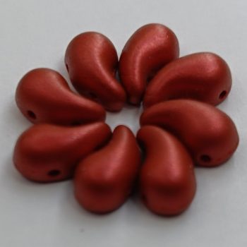 ZoliduoDuo - Jobb - 5 x 8 mm - Lava Red - 2 lyukú