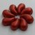 ZoliduoDuo - Jobb - 5 x 8 mm - Lava Red - 2 lyukú