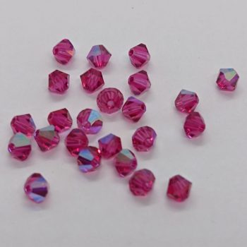 Preciosa Bicone gyöngy 4 mm