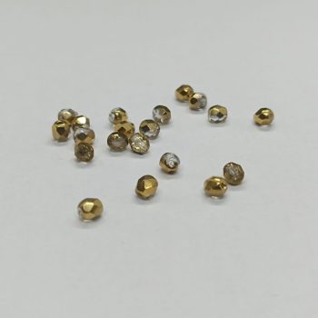 Cseh csiszolt gyöngy 4 mm